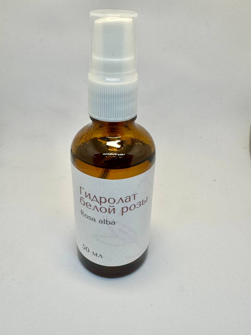 Гидролат белой розы, 50 мл.