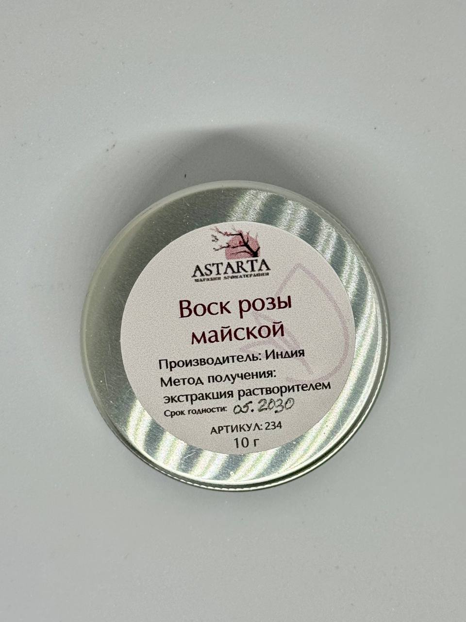 Цветочный воск розы майской